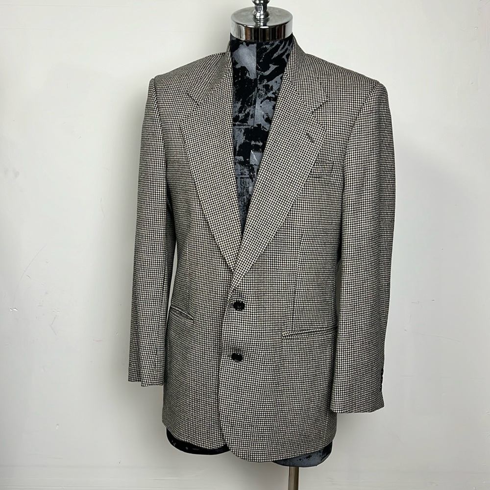 Oscar De La Renta Houndstooth Blazer/ Coat